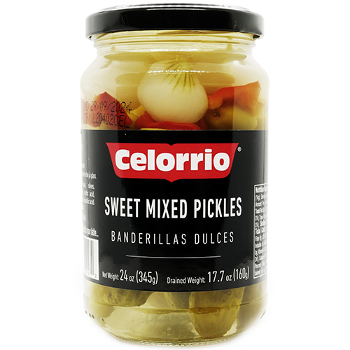 Celorrio Sweet Mixed Pickles 10.5 oz